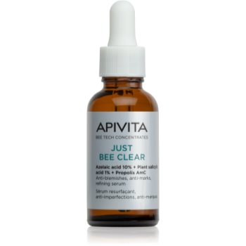 Apivita Just Bee Clear Serum ser pentru ten gras si problematic - imagine 2